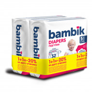 Подгузники Bambik Double Junior (11-25 кг) 64 шт
