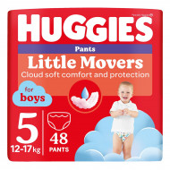 Подгузники-трусики Huggies Pants Little Movers 5 for boy 12-17 кг 48 шт
