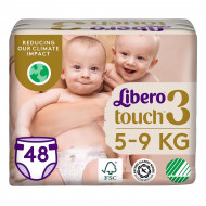 Подгузники Libero Touch Размер 3 (5-9 кг), 48 шт