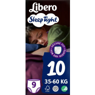 Подгузники Libero Sleep Tight 10 (35-60 кг) 9 шт