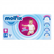 Подгузники-трусики Molfix Jumbo 4 Maxi 9-14 кг 52 шт