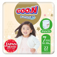 Подгузники-трусики GOO.N Premium Soft Размер 7 XXXL (18-30 кг) 22 шт