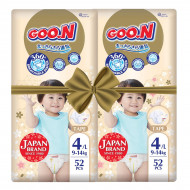 Подгузники GOO.N Premium Soft 9-14 кг (L) 104 шт