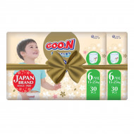 Трусики-подгузники GOO.N Premium Soft 15-25 кг (2XL) 60 шт