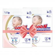 Подгузники GOO.N Plus для новорожденных до 5 кг (NB) 152 шт
