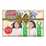 Подгузники-трусики GOO.N Premium Soft 7 (18-30 кг) 44 шт