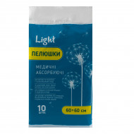 Пеленки одноразовые абсорбирующие Тетафарм Light 60х60, 10 шт 
