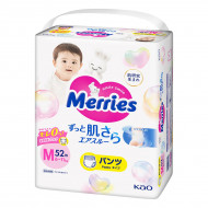 Подгузники-трусики Merries M (6-11 кг) 52 шт