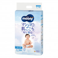Подгузники Moony New Размер L (9-14 кг) 54 шт