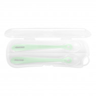 Ложки силиконовые Kikka boo в футляре Mint 2 шт 
