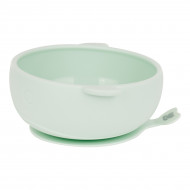Силиконовая тарелка Kikka boo Whale Mint