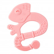 Прорезыватель силиконовый Chicco Pink Iguana
