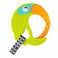Прорезыватель-погремушка охлаждающий Chicco Toucan