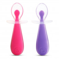 Набор ложек Munchkin Gentle Pink&Purple 2 шт