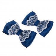 Заколки Бетис Butterfly Blue, 2 шт