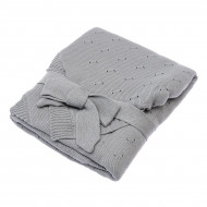 Пеленка-простыня Mari-knit Angel Gray 90х90