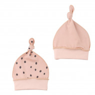 Набор шапочек Flamingo Black Dots Powder, р. 56