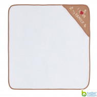 Полотенце-уголок Blukids Better Cotton Family 75х75