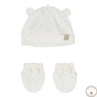 Комплект BluKids Bio Cotton Шапка Пинетки 6237463, р. 50-86
