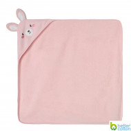 Полотенце-уголок Blukids Better Cotton Bunny 75х75