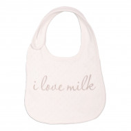 Слюнявчик Flamingo I love milk