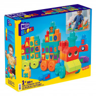 Конструктор Mega Bloks Поезд с буквами