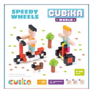 Деревянный конструктор Cubika Быстрые колеса