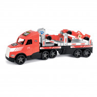 Грузовик Wader Magic Truck Автовоз с гоночными машинками