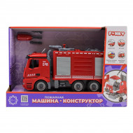 Автомобиль-конструктор Funky Toys Пожарная машина 
