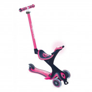 Самокат Globber Go Up Comfort Play 5 в 1 розовый до 50 кг