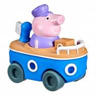 Мини-машинка Peppa Pig Дедушка Пеппы на кораблике