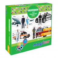 Набор магнитов Magdum Magnets Profession and Transport (англ)