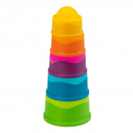Пирамидка-чашки Fat Brain Toys Dimpl stack