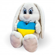 Мягкая игрушка WP Merchandise Зайчонок Душечка 22 см