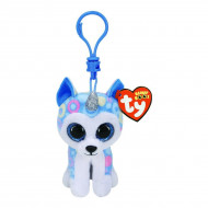 Мягкая игрушка TY Beanie boos Clip Husky with horn Helena 12 см