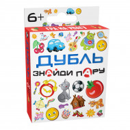 Настольная игра DGT-Games Дубль Знайди пару (укр)
