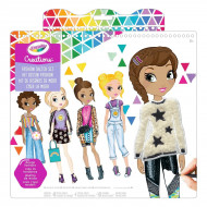 Набор для творчества Crayola Creations Big Fashion Sketch Set