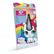 Раскраска Crayola Creations Unicorn Sketch Set с наклейками