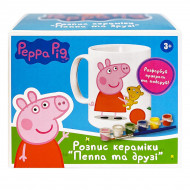 Набор для росписи керамики Peppa Pig Пеппа та друзі