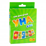 Настольная игра Strateg УНА zoo (укр)