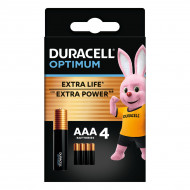 Щелочные батарейки Duracell Optimum AАA 4 шт