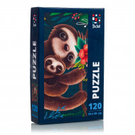 Пазл De.tail Baby Sloth 120 эл