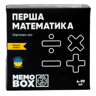Настольная игра JoyBand MemoBox Delux Перша математика (укр)