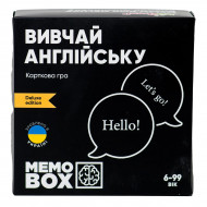 Настольная игра JoyBand MemoBox Delux Вивчай англійську (укр)