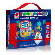 Магнитная игра Roter Kafer Funny Robots (англ)
