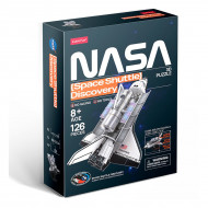 Трехмерная головоломка-конструктор CubicFun NASA Космический шаттл Дискавери 126 эл