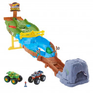 Игровой набор HotWheels Monster Trucks Гонки титанов