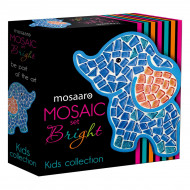 Стеклянная мозаика Mosaaro Elephant