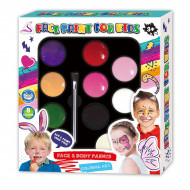 Набор красок для лица и тела Zhorya Face paints for kids