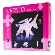 3D пазл Kosmos Creatto Unicorn 141 эл 